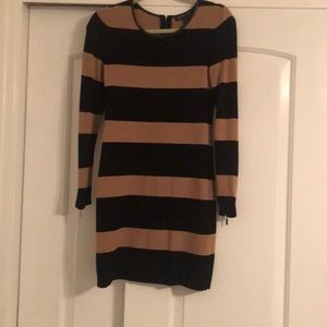 Knit sweater dress